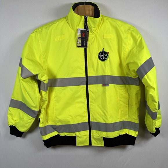 Charles River Apparel Other - Charles River Hi Vis Jacket Cost Lime Green XL (9732) New *logo*